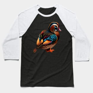 Mandarin Duck Baseball T-Shirt